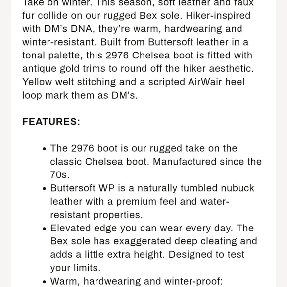 Dr Martens Butter Soft Fur Boots 1460 - Picture 7 of 13